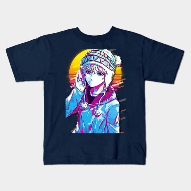 Yukine Noragami Kids T-Shirt by 80sRetro